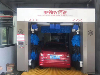 龙门式七刷洗车机